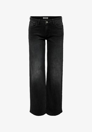 ONLY Tall, JEANS MIT WEITEM BEIN ONLJULLES NIEDRIGE TAILLE WEITER BEINSCHNITT JEANS - Wide Leg - washed black