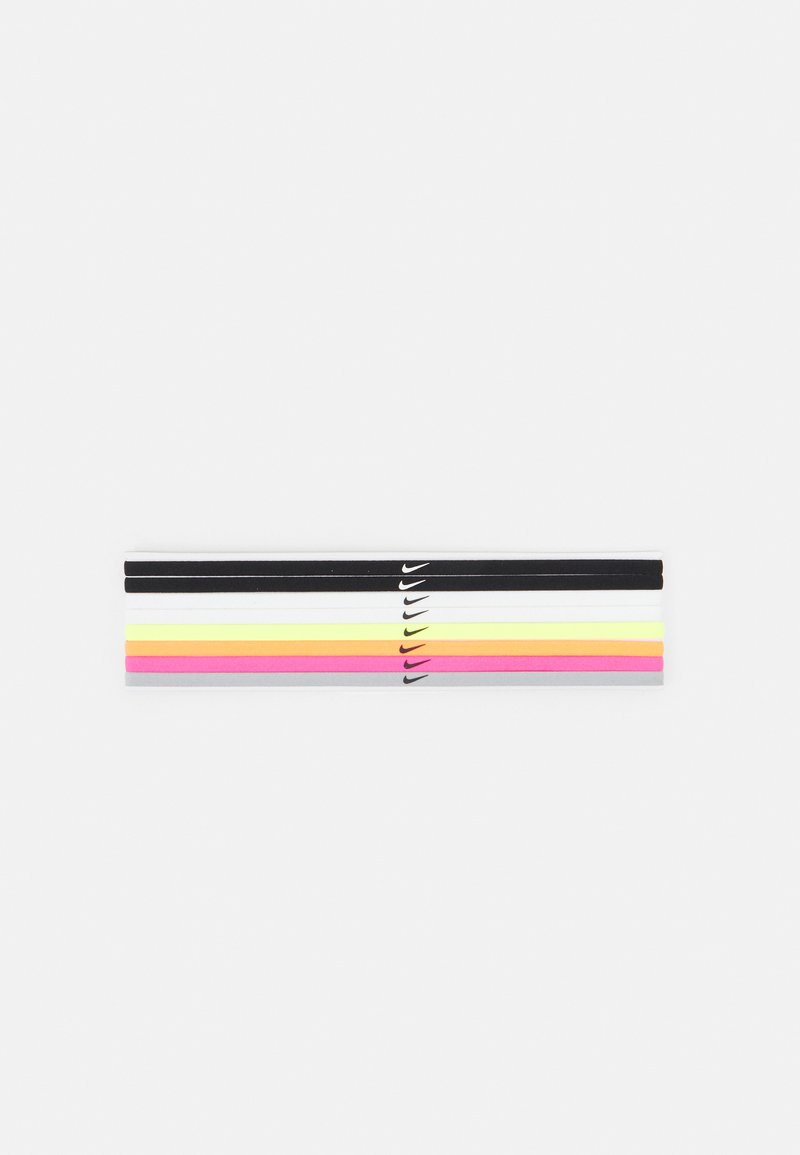 Nike Performance - SKINNY HAIRBANDS 8 PACK - Övriga accessoarer - black/black/white, Förstora