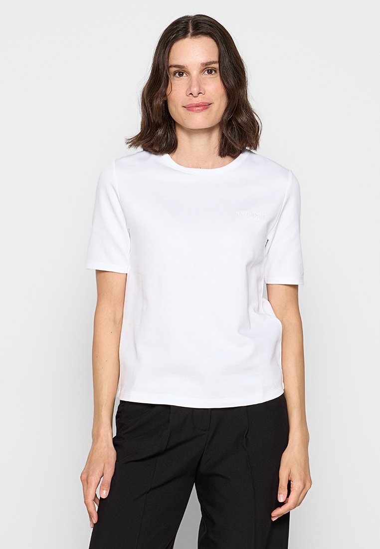 Twinset ACTITUDE T-shirt basic wit Twinset ACTITUDE T-shirt basic wit