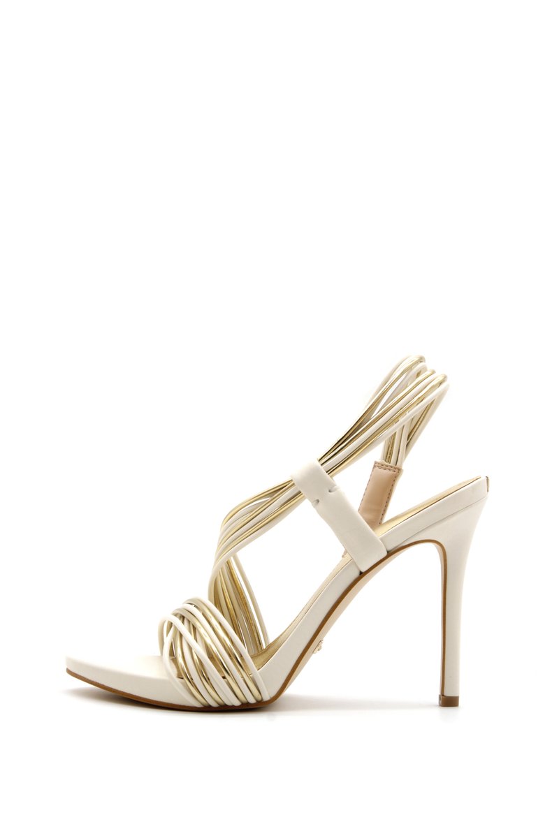 Guess FAIZE - Sandali - white platino