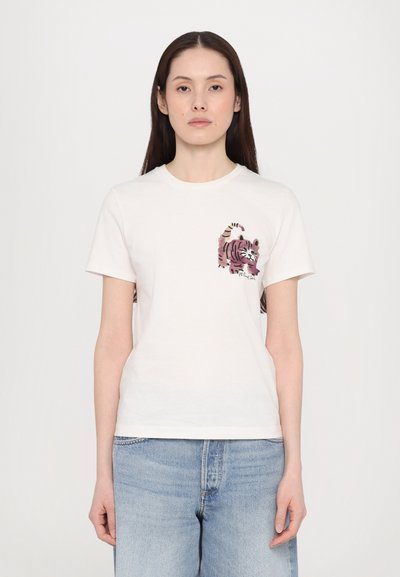 PS Paul Smith WOMENS CAT - T-shirts print - white