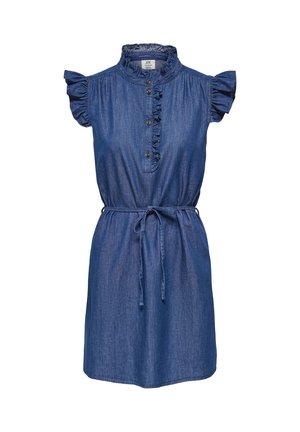 JDY, KLEID JDYKAI KURZES KLEID - Spijkerjurk - medium blue denim