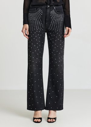 Calliope Jeans Straight Leg - nero denim