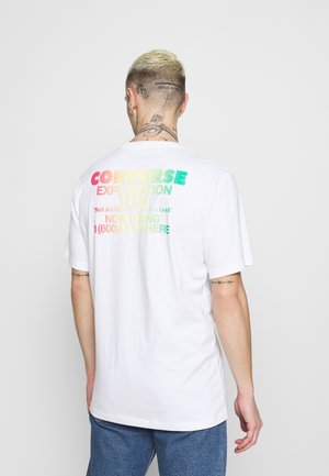 T-shirt print - white