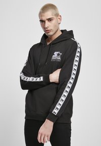Starter REGULAR FIT - Jersey con capucha - black