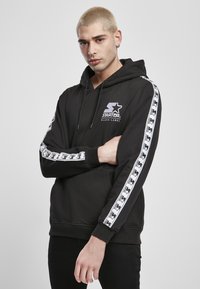 Starter - REGULAR FIT - Hoodie - black Miniatuurafbeelding 1