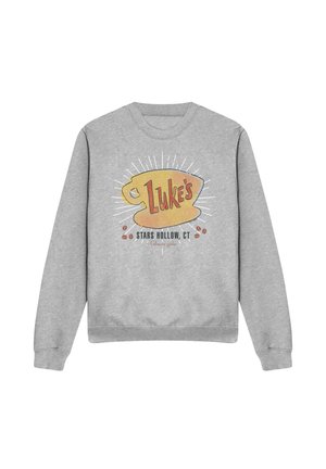 Cotton Soul, GILMORE GIRLS LUKES STARBURST LOGO - Sweatshirt - mottled light grey