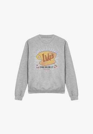 Cotton Soul, GILMORE GIRLS LUKES STARBURST LOGO - Sweatshirt - mottled light grey
