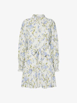 YAS, YASTILERA LS SHIRT DRESS S. NOOS - Blusenkleid - star white