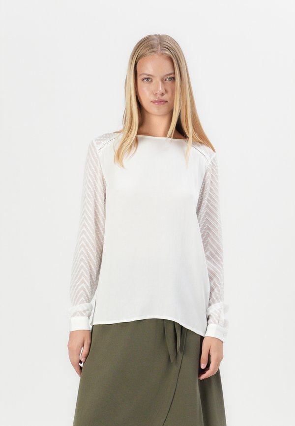 OBJZOE - Blouse - gardenia