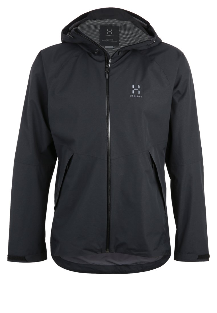 Haglöfs ESKER Hardshell jacket true blacksvart Zalando.no Haglöfs ESKER Hardshell jacket true blacksvart Zalando.no