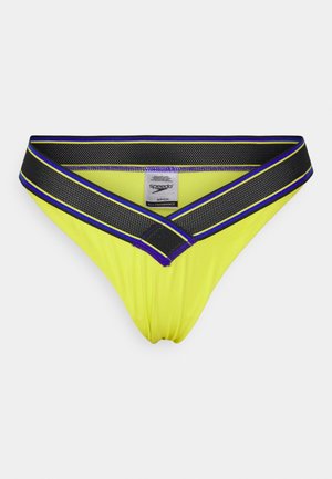 Speedo SOLID V SCOOP BOTTOM - Bikinialaosa - bitter lime