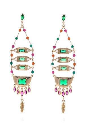 SOLEDAD - Boucles d'oreilles - emeraude