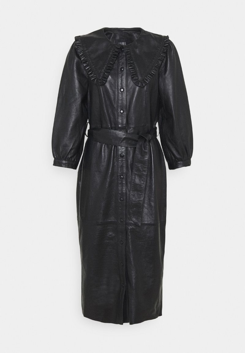Ibana EXCLUSIVE DORRIE Shirt dress black Zalando.co.uk