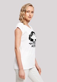 F4NT4STIC DC COMICS FIERCE SKETCH - T-shirts med print - white