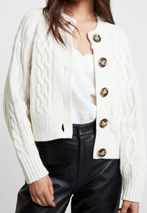 Strickjacke - white