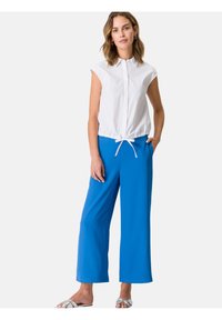 zero MIT TUNNELZUG - Bluse - brilliant white