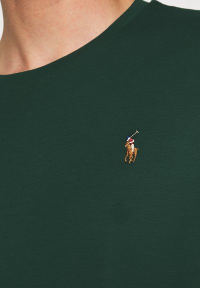 Polo Ralph Lauren CUSTOM SLIM FIT SOFT COTTON T-SHIRT - T-shirt básica - college green