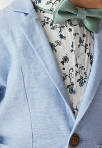 Next BLAZER SET WITH CHECK SHIRT - Sako - blue