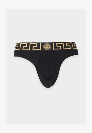 Versace, TOPEKA LOGO - Jockstrap - black/gold-coloured