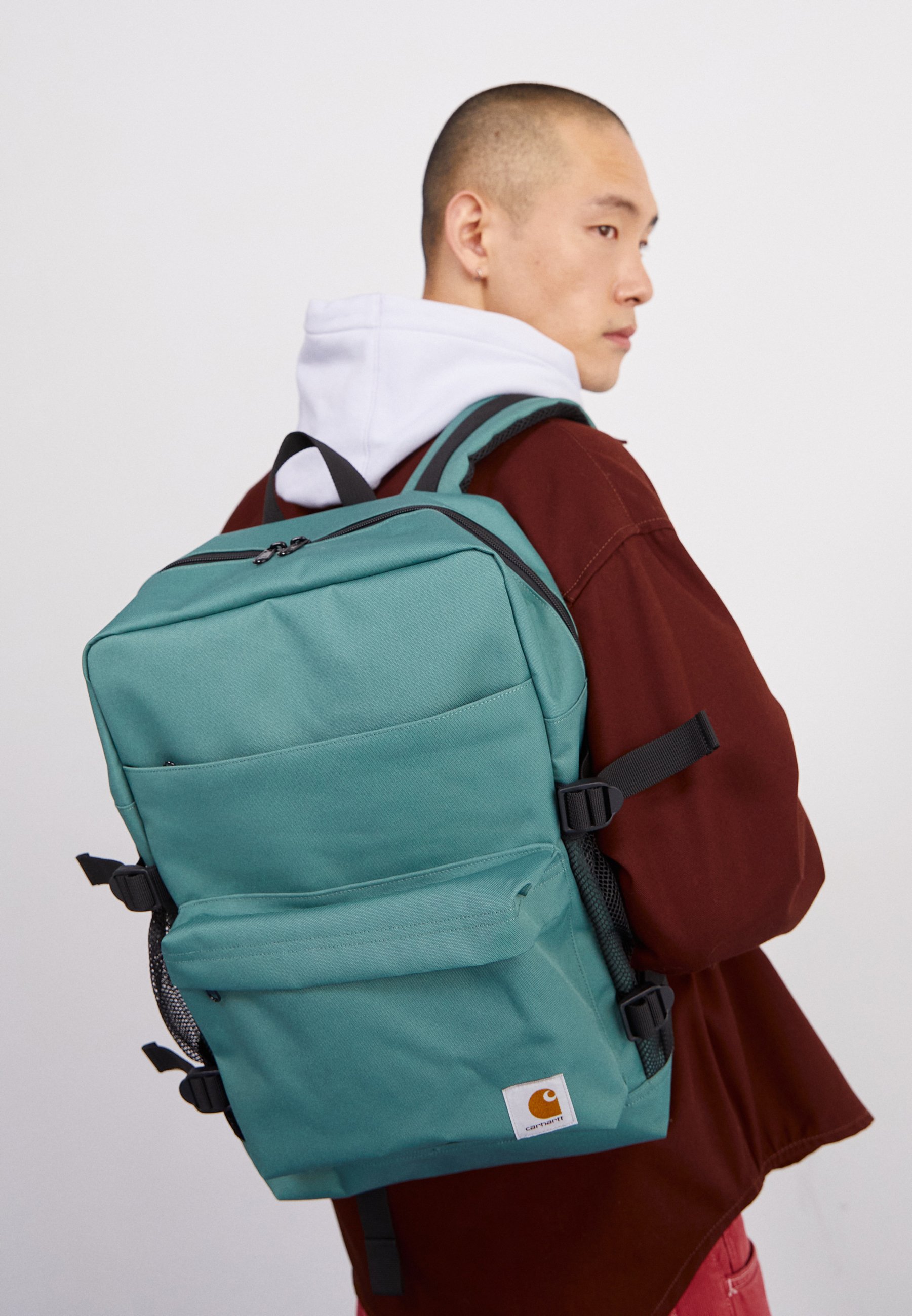 Carhartt WIP JAKOB BACKPACK UNISEX - Rucksack - silver pine/green 