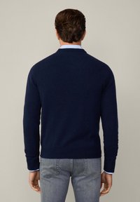 Hackett London V NECK - Maglione - midnight blue