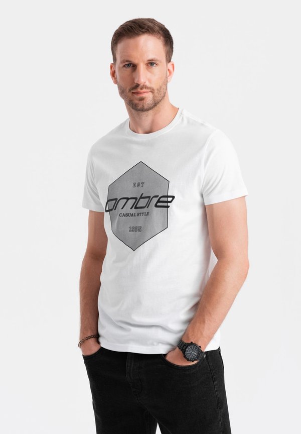 WITH GEOMETRIC - T-Shirt print
