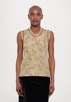 Rabanne Blouse - gold-coloured