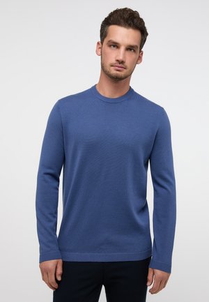 Strickpullover - blau