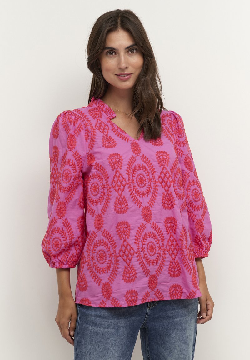 Culture CUTIA Blouse fuchsia pink/pink Zalando.ie