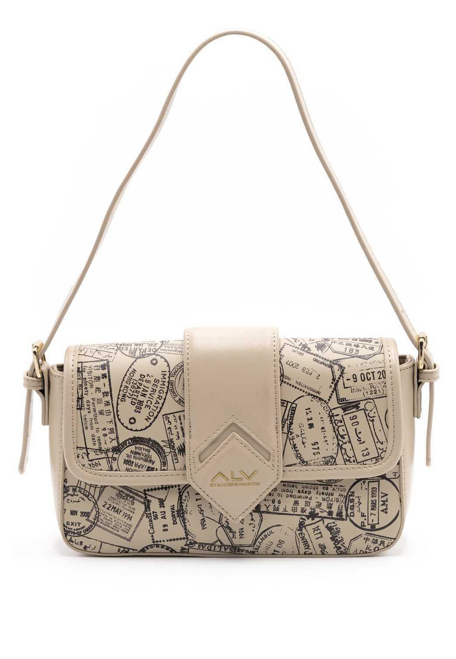 Borsa A Tracolla ALV By Alviero Martini - Modello Gummy AL929B0523, 34x29x12, Donna, Nuova Con Etichette