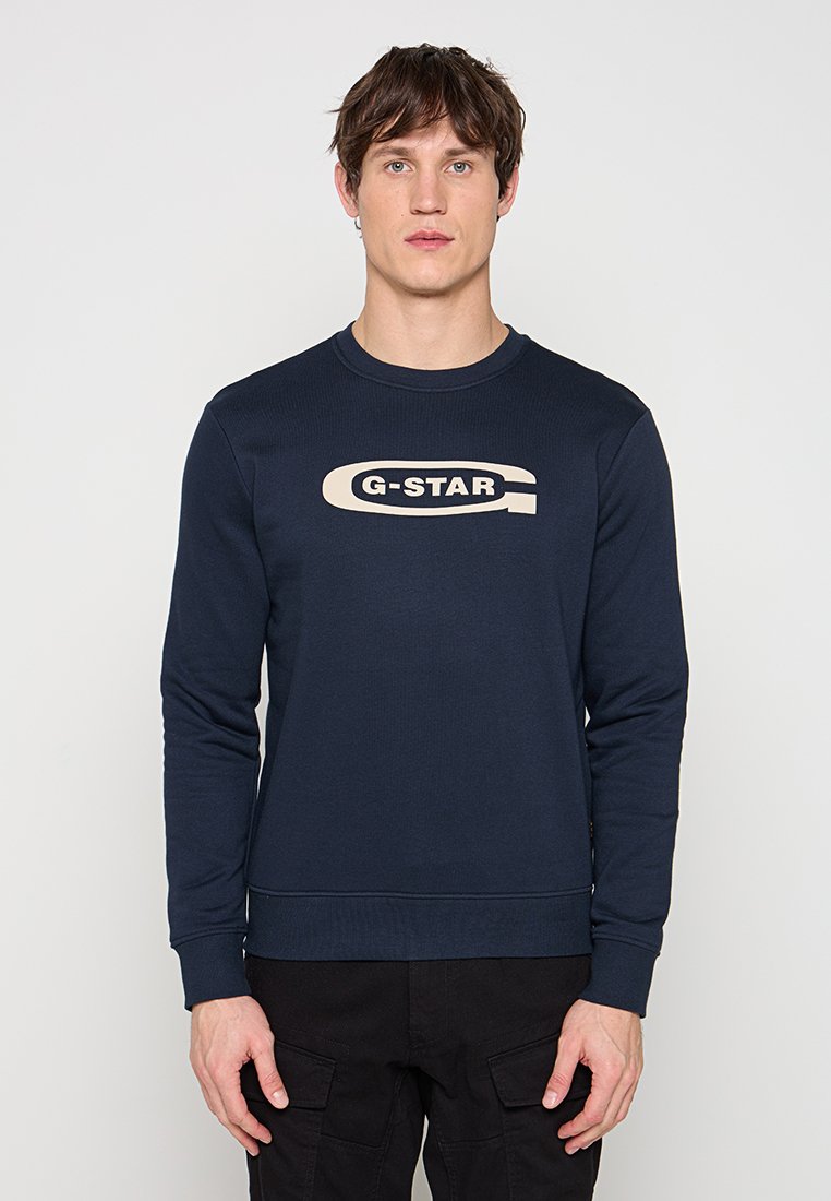 G-Star Sweater donkerblauw denim