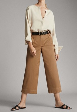 Pantalon classique - brown