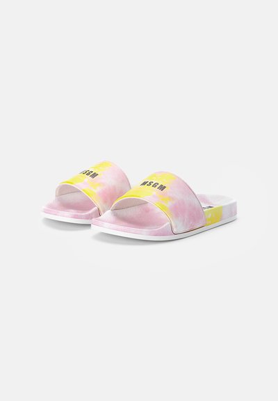 MSGM Mulas - pink-yellow