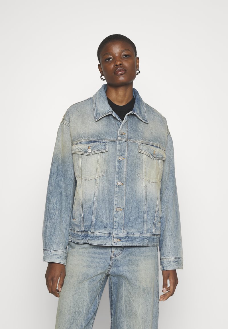 MM6 Maison Margiela Denim jacket - blue sand/blue denim - Zalando