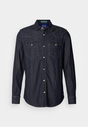 Scotch & Soda REGULAR FIT WESTERN SHIRT - Camicia - dark denim
