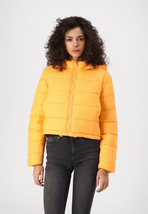 ONLMAGGIE PUFFER - Winter jacket - blazing orange
