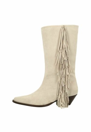 Cowboy-/Bikerlaarzen - beige