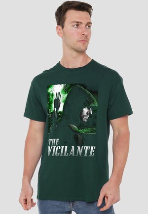 Cotton Soul, ARROW STAR CITY DEFENDER - T-Shirt print - dark green