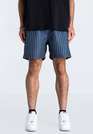 SLATER - Shorts - stripe vertical blue