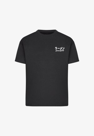 Merchcode, JAPANESE RAMEN TEE - Trükipildiga T-särk - black