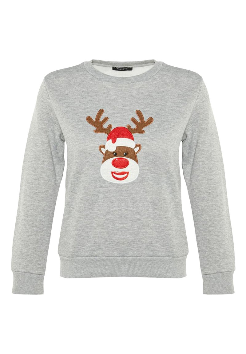 Trendyol Curve Sweater grijs Trendyol Curve Sweater grijs