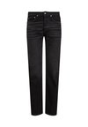 Tiesaus kirpimo džinsai - denim black