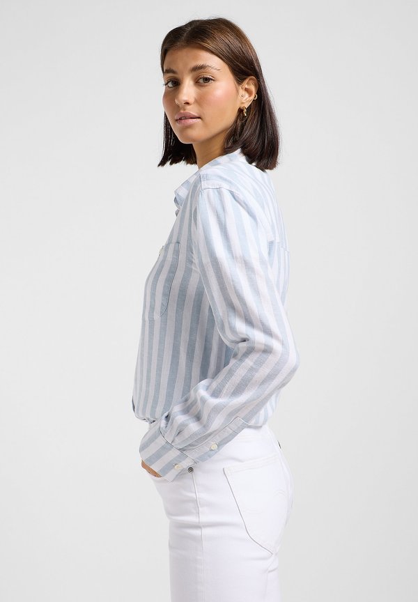 ALL PURPOSE SHIRT - Button-down blouse - concrete awning3
