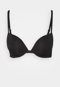 Calvin Klein PLUNGE PUSH-UP BRA - PERFECTLY FIT FLEX-RRP £42/ Black 