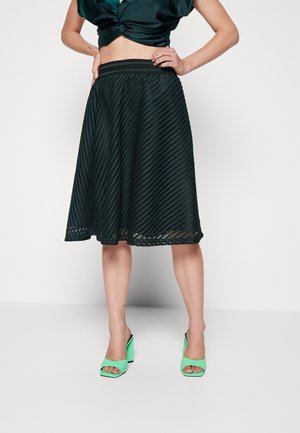A-lijn rok - dark green