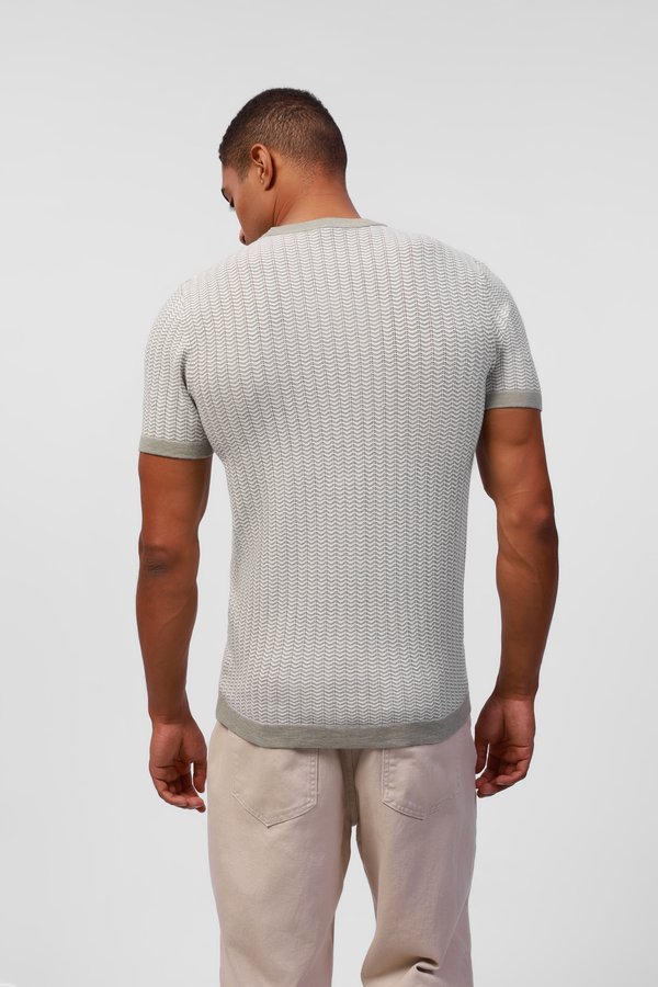 KNIT T SHIRT - Basic T-shirt3