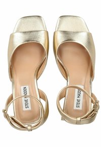 Steve Madden Sandalen met hoge hak - gold leather