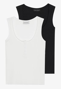 2 PACK - Viršus - black/blanc de blanc