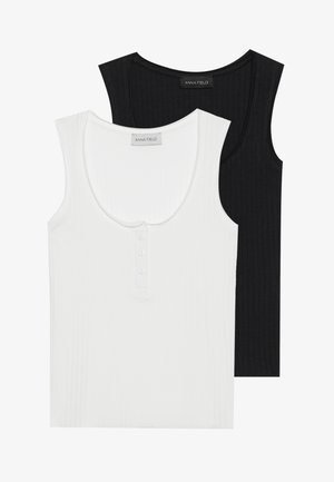 2 PACK - Viršus - black/blanc de blanc